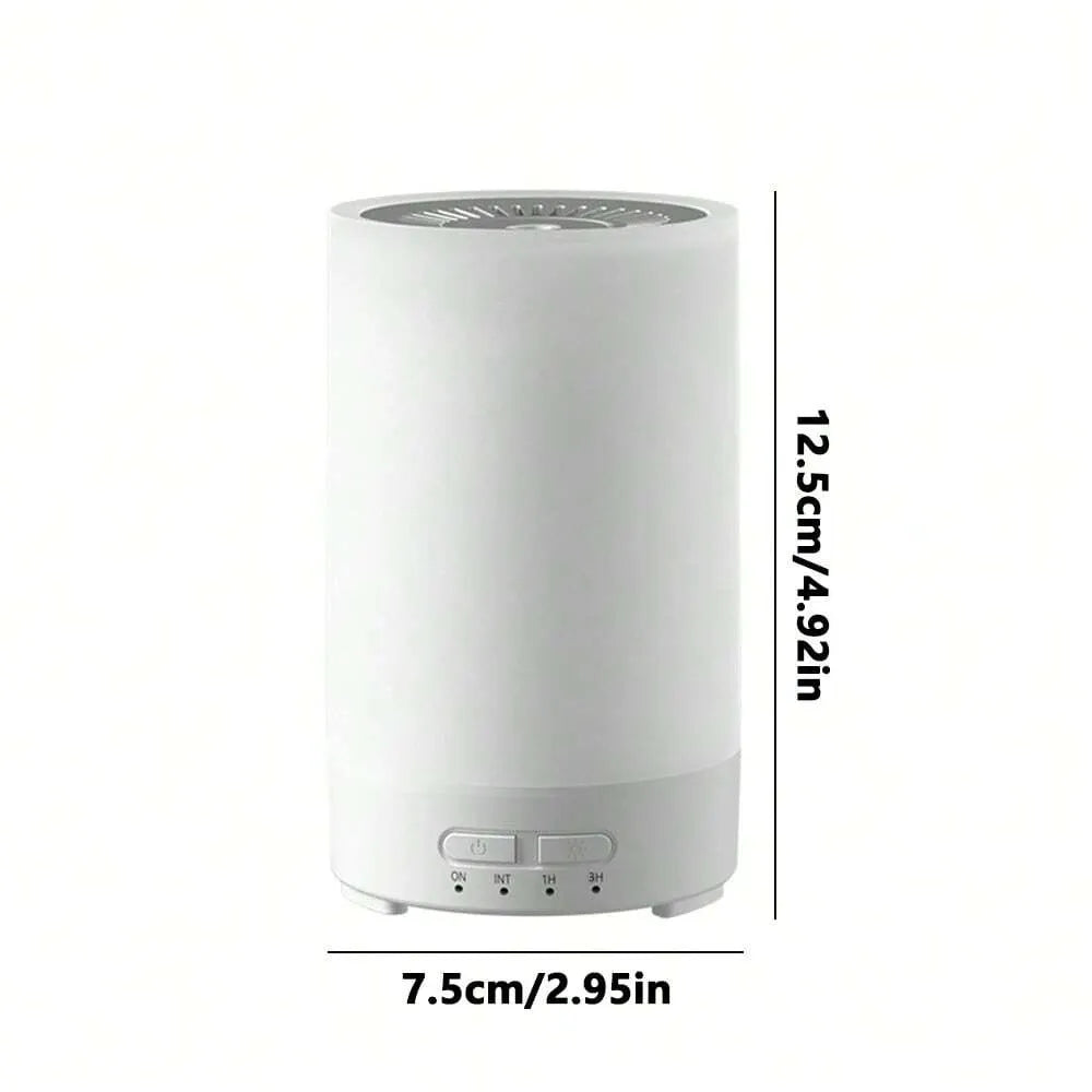 Portable Ultrasonic Essential Oil Diffuser 7 Color Flame Lighting 150ml USB