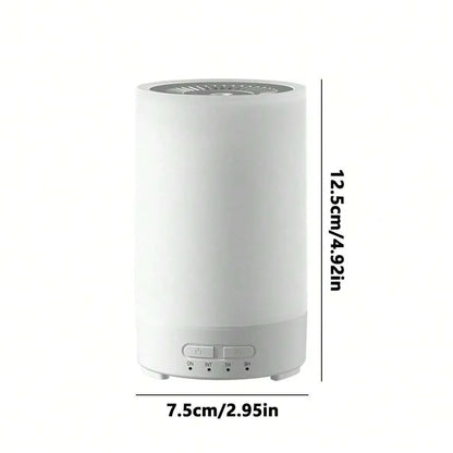 Portable Ultrasonic Essential Oil Diffuser 7 Color Flame Lighting 150ml USB