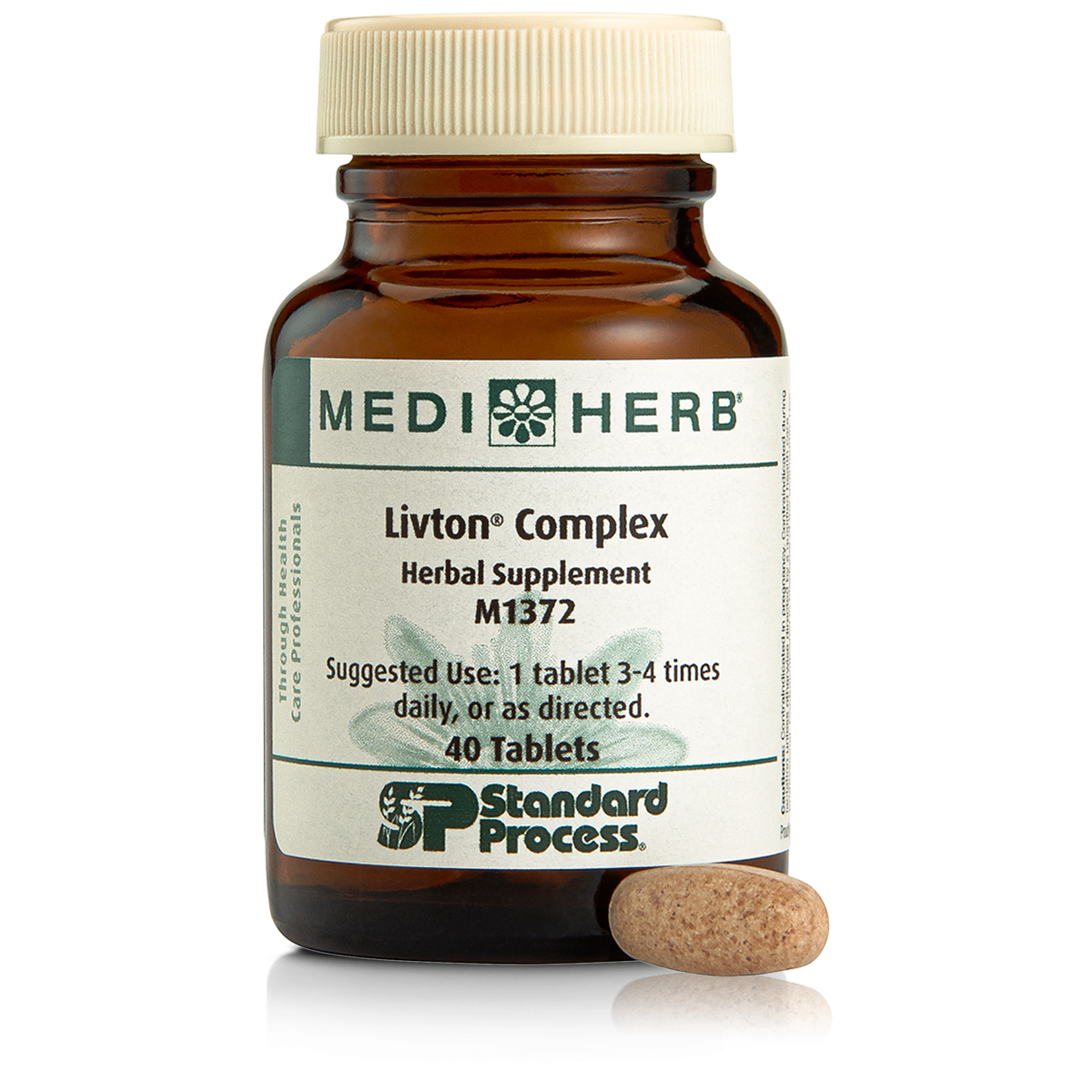 Standard Process Livton Complex Liver Support Supplement 40 Tablets
