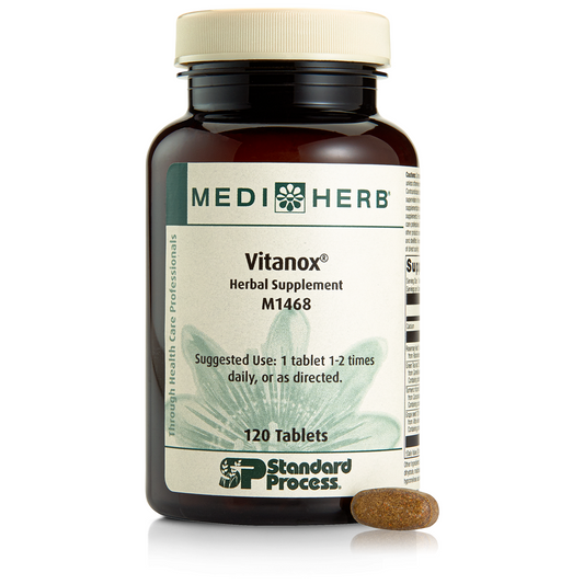 Standard Process Vitanox Antioxidant Support Herbal Formula 120 Tablets