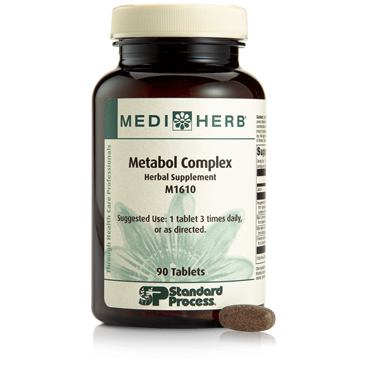 Standard Process Metabol Complex Metabolic Support Herbal Supplement 90 Tablets - VitaBuy