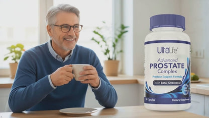Weider Prime Prostate Health Dual Action Nitric Oxide Boost Men's Wellness 60 Capsules