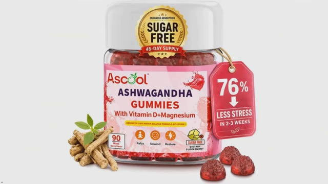 ZUZOKKAHA Ashwagandha Extract Relaxation Calm Mood Supplement Softgels 300 Count