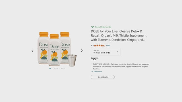 DR. BO Milk Thistle Liver Cleanse Detox Support Capsules