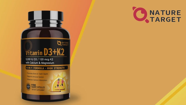Micro Ingredients Vitamin D3 10,000 IU K2 MK-7 200 mcg Softgel Supplement 300 Count