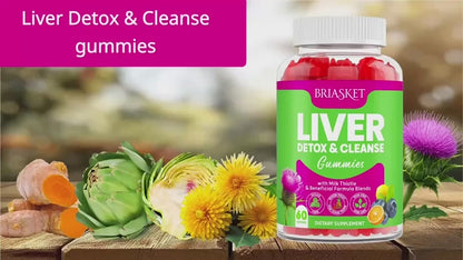 NutroVate Milk Thistle Liver Support Detox Formula Capsules