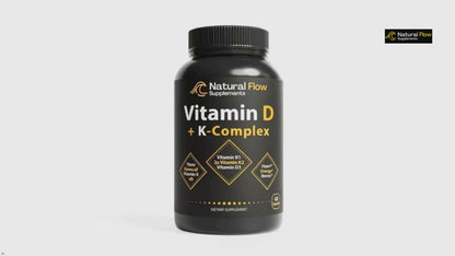 Micro Ingredients Vitamin D3 10,000 IU K2 MK-7 200 mcg Softgel Supplement 300 Count