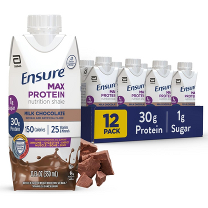 Ensure Max Protein High Protein Nutrition Shakes 12 Pack