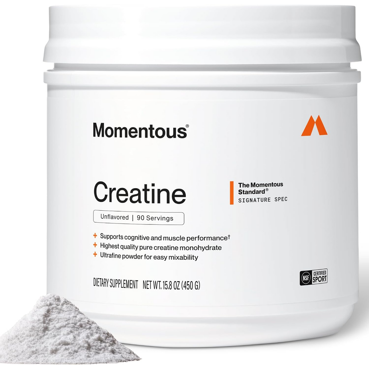 Momentous Creatine Monohydrate Powder
