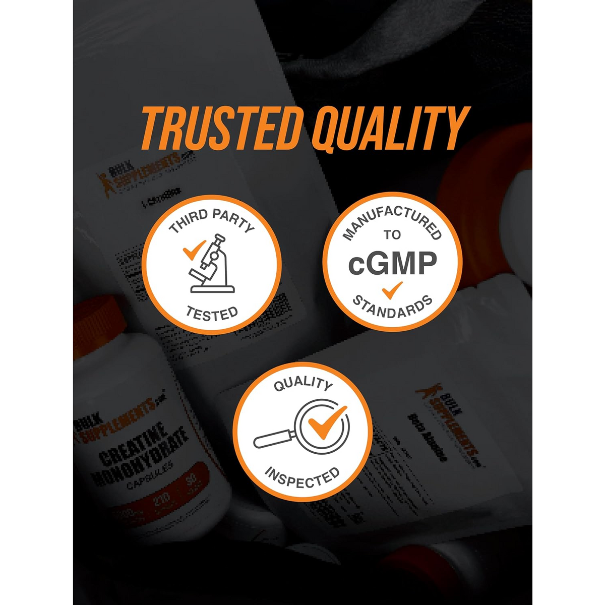 BulkSupplements.com Creatine Monohydrate Powder 2.2 lb
