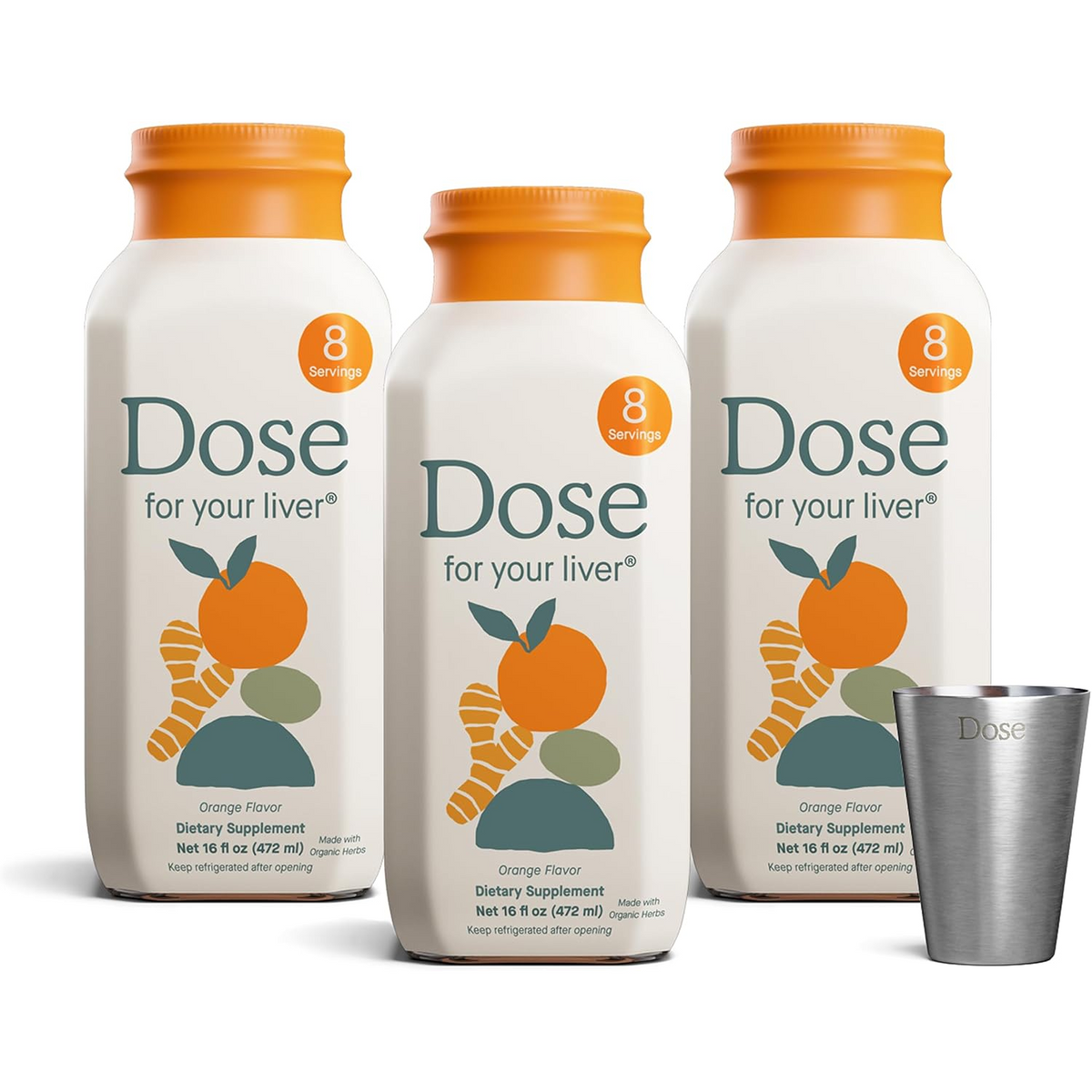 Dose for Your Liver Cleanse Supplement 16 fl oz 3 Pack