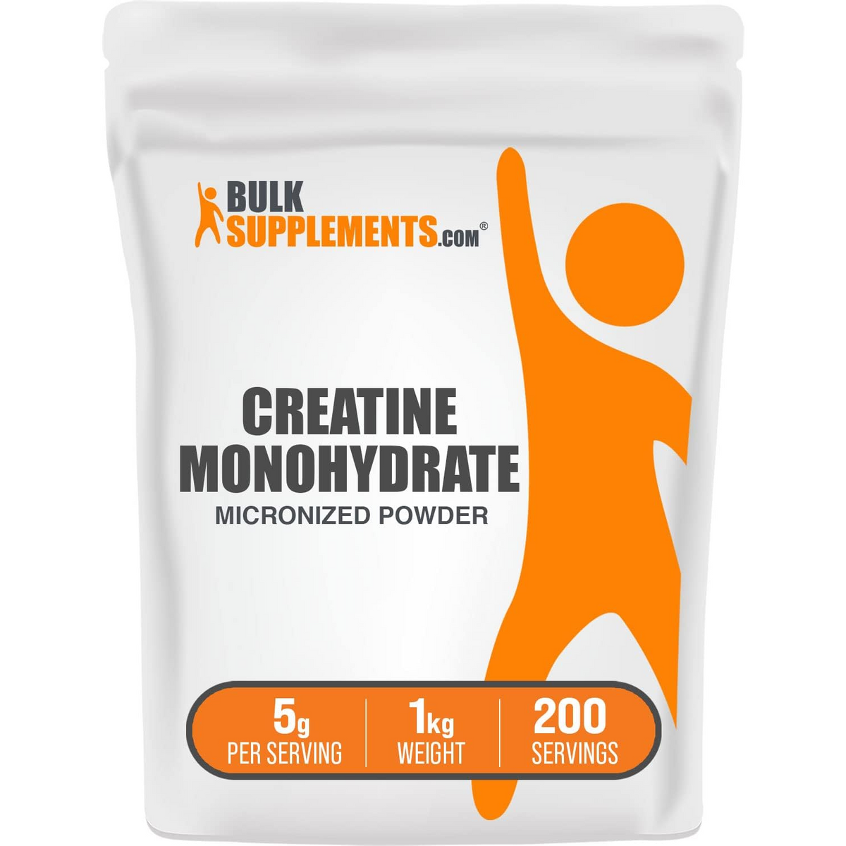 BulkSupplements.com Creatine Monohydrate Powder 2.2 lb