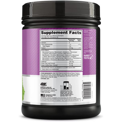 Optimum Nutrition Amino Energy Powder 1 lb