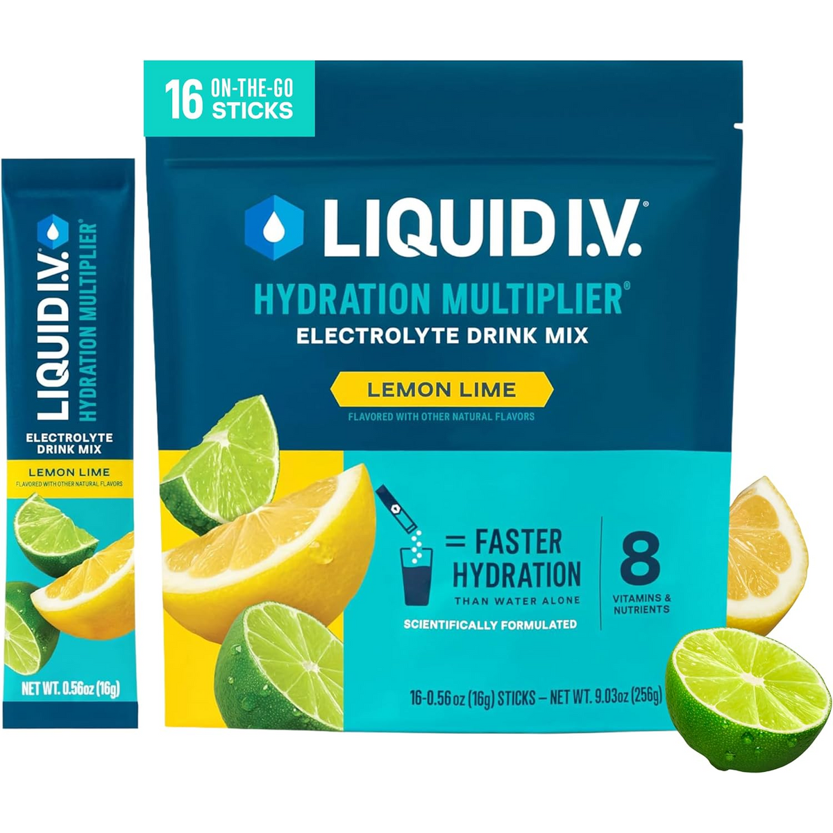 Liquid I.V. Hydration Electrolyte Drink Mix 16 Count