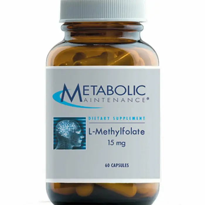 L-Methylfolate 15 mg 60 caps by Metabolic Maintenance