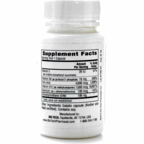 DIM 100 mg 100 caps by Bio-Tech - Image 2