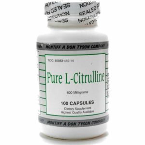 Pure L-Citrulline 600 mg 100 caps by Montiff