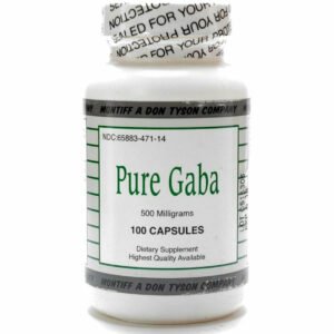 Pure Gaba 500 mg 100 caps by Montiff