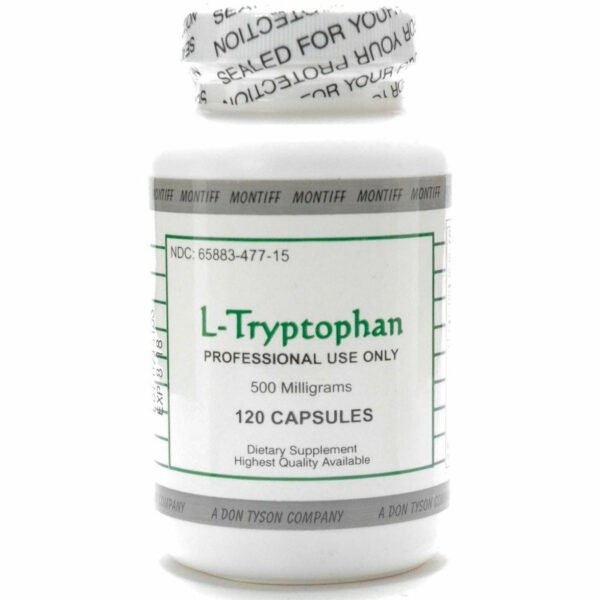 L Tryptophan 500 mg 120 vcaps by Montiff