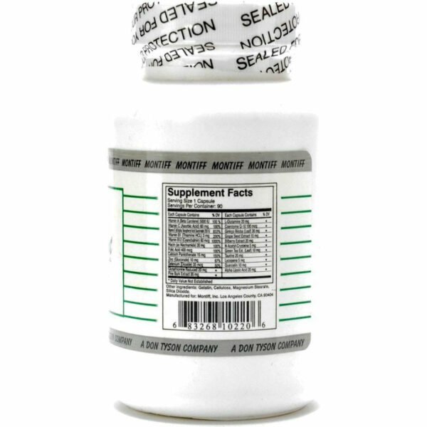 Super Anti-Oxidant 90 caps by Montiff - Image 2