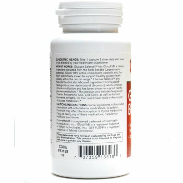 Glucose Balance 90 caps by Protocol For Life Balance - Image 3