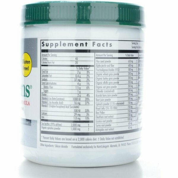 ProGreens Powder 9.27 oz by NutriCology - Image 3
