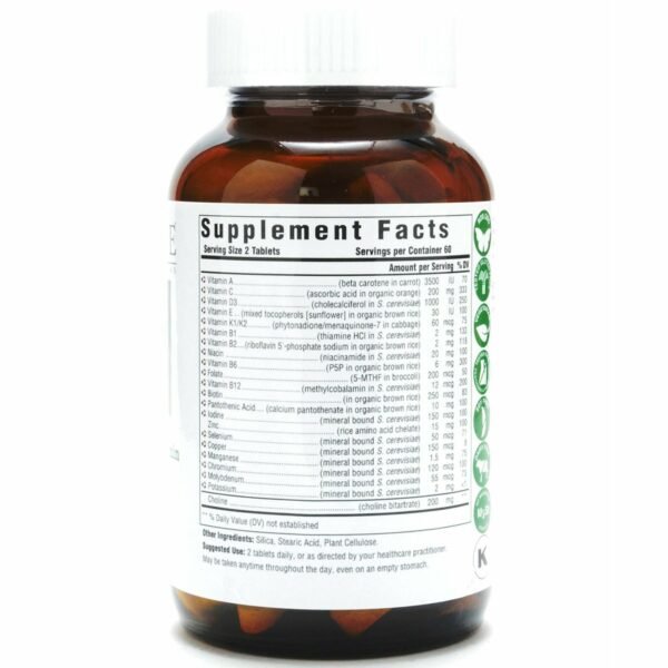 Men's 40+ Multivitamin Iron Free 120 tabs by Innate Response - Image 3