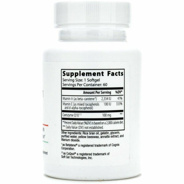 CoQ10 100 mg 60 Softgels by Nutri-Dyn - Image 2