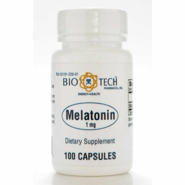 Melatonin 1 mg 100 caps by Bio-Tech