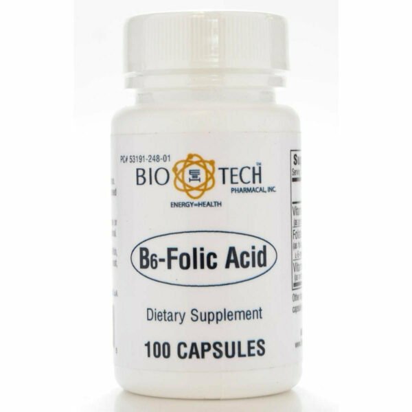 B6-Folic Acid 100 caps by Bio-Tech