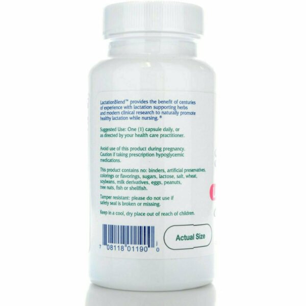 LactationBlend 60 caps by Vitanica - Image 3