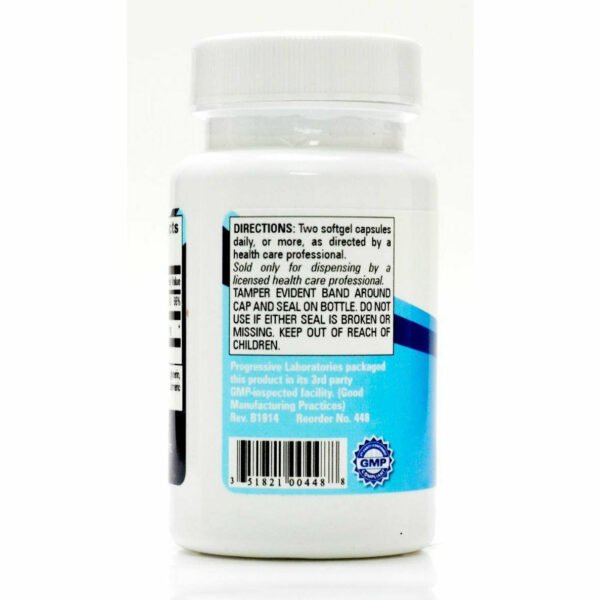 Nattokinase with Vitamin E 60 gels by Progressive Labs - Image 3