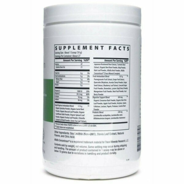 Fruits & Greens Original Mint by Nutri-Dyn - Image 2
