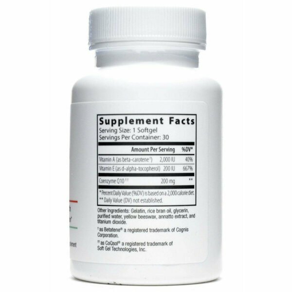CoQ10 200 mg by Nutri-Dyn - Image 2
