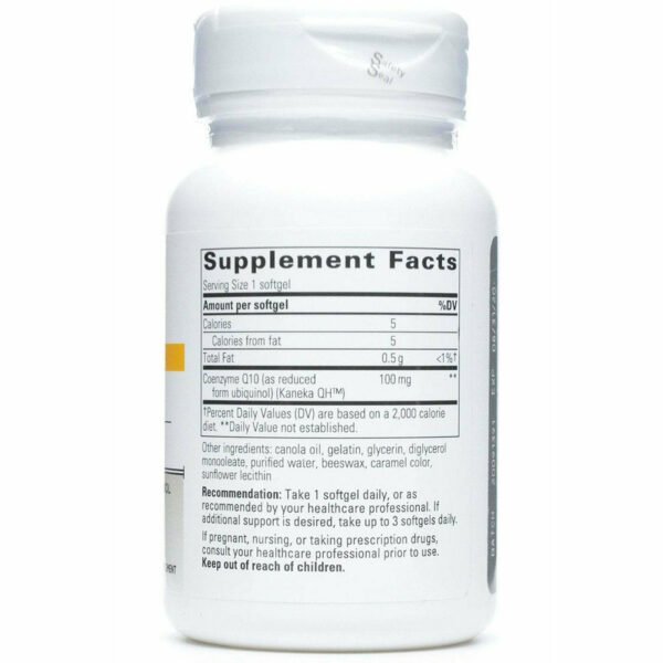 UBQH 100 mg 60 gels by Integrative Therapeutics - Image 2