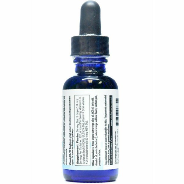 Vitamin D3-K2 Emulsion 1 fl oz by BioGenesis - Image 3