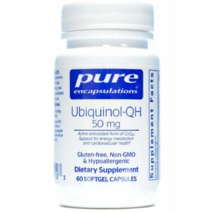 Ubiquinol-QH 50 mg 60 gels by Pure Encapsulations