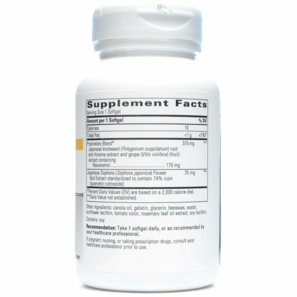 Resveratrol Ultra High Potency 60 gels by Integrative Therapeutics - Image 2
