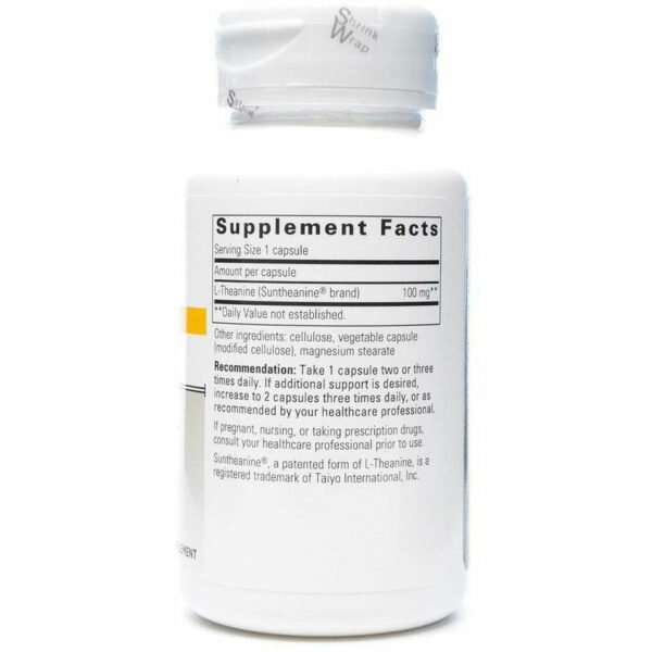 L-Theanine 100 mg 60 caps by Integrative Therapeutics - Image 2