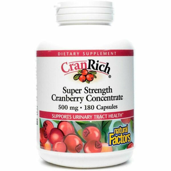 CranRich 500 mg 180 caps by Natural Factors