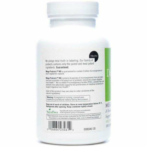 Mega Probiotic-ND 120 vcaps by Davinci Labs - Image 3