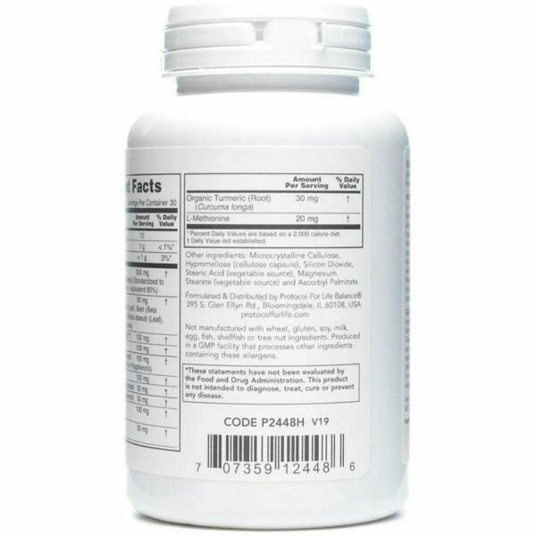 Liver Detox 90 caps by Protocol For Life Balance - Image 3