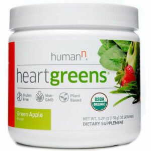 HeartGreens Green Apple 5.29 oz (30 Servings) by HumanN