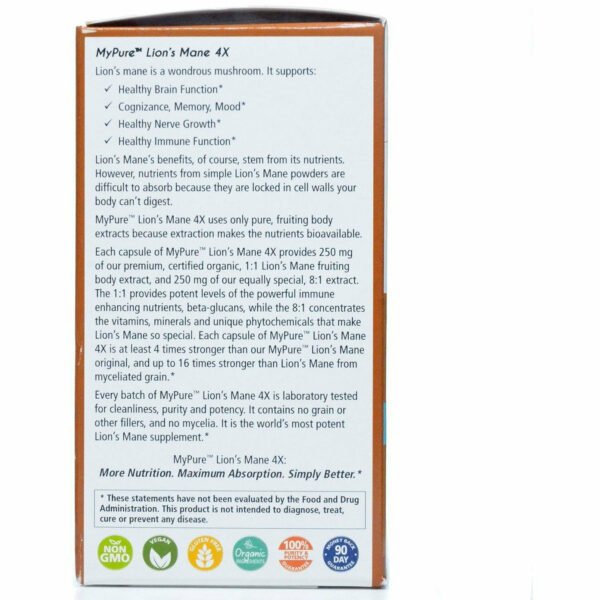 MyPure Lions Mane 4X by Pure Essence - Image 4