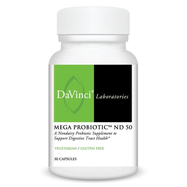 Mega Probiotic ND 50 30 caps by DaVinci Labs
