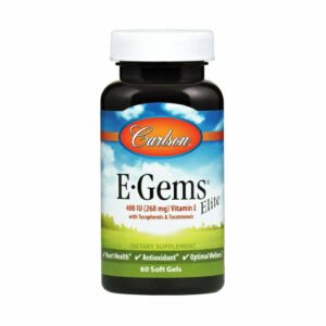 EGems Elite 400 IU 60 gels by Carlson Labs