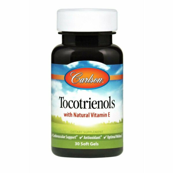 Tocotrienols 30 gels by Carlson Labs