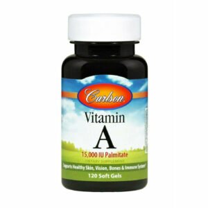 Vitamin A 15000 IU Palmitate 120 gels by Carlson Labs