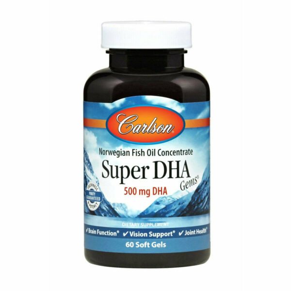 Super DHA 60 gels by Carlson Labs