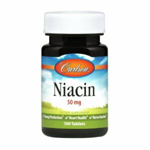 Niacin 50 mg 100 tabs by Carlson Labs